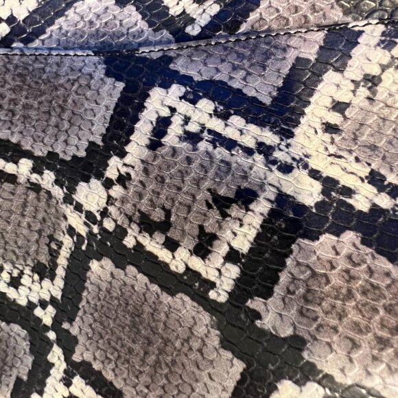 NWOT Circus by Sam Edelman Black & Gray Snakeskin Print Ankle Boots, Size 8M - Picture 11 of 13